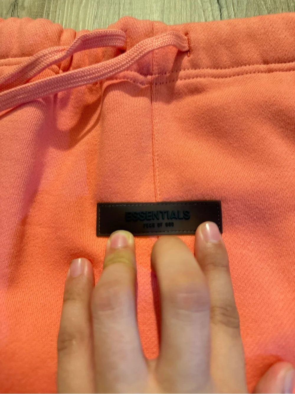 Essentials Coral Pink Sweatpants Joggers